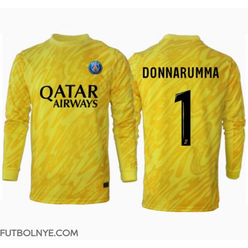 Camiseta Paris Saint-Germain Gianluigi Donnarumma #1 Portero Tercera Equipación 2024-25 manga larga